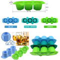 Kitchen Glass Ice Mold Cool Cup Silicone Tray